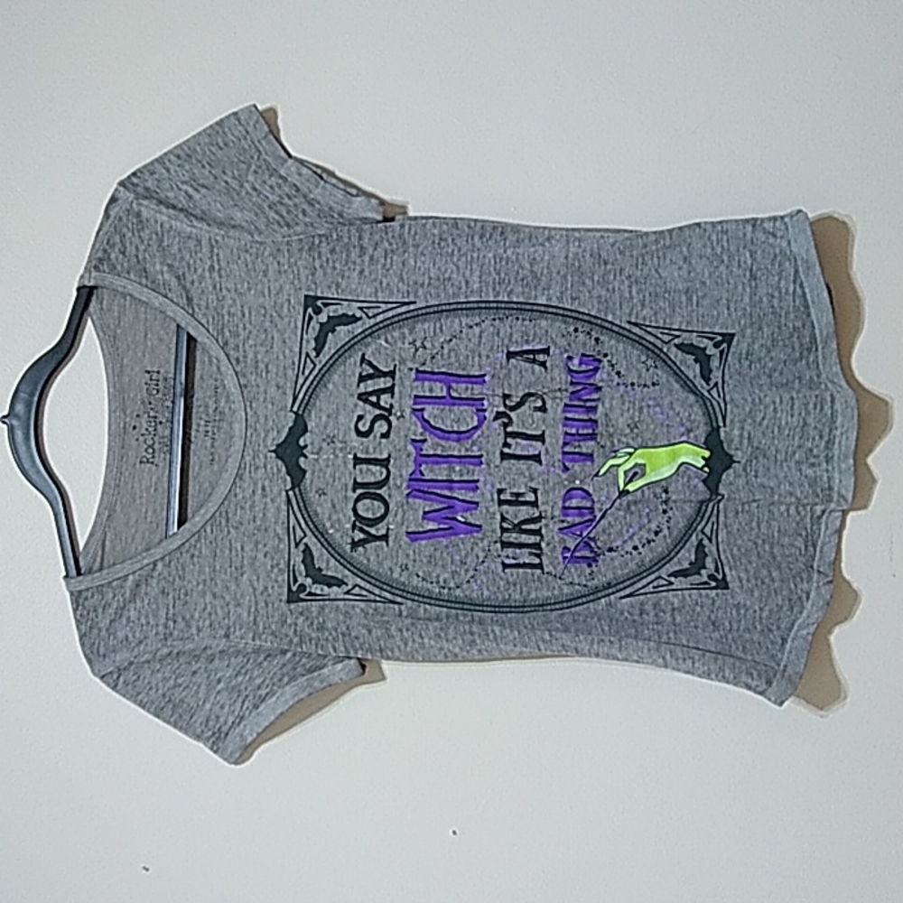 Rocker Girl Halloween Short Sleeve Tee